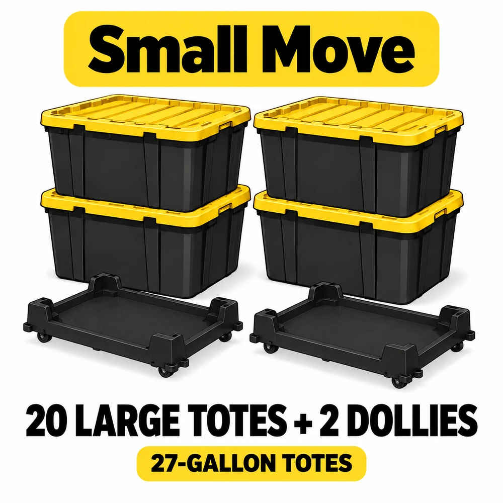 Small Move package of moving totes